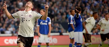 Schalke, umilita de Bayern pe teren propriu